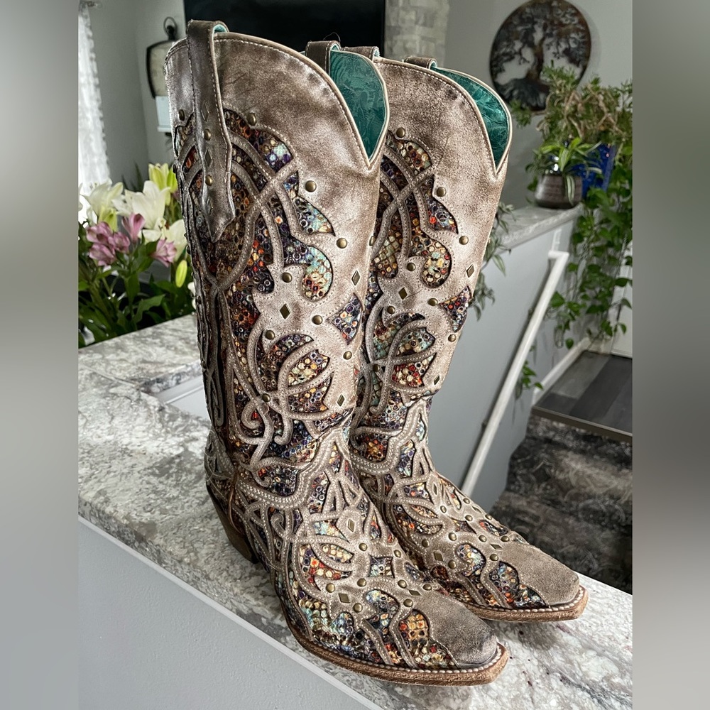 Wow! Corral Cowboy Boots
